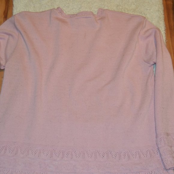 Pink Lightweight Sweater. - Picture 4 of 5